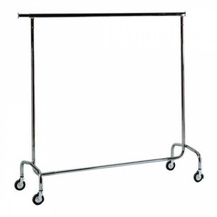 Kleiderständer fahrbar verchromt