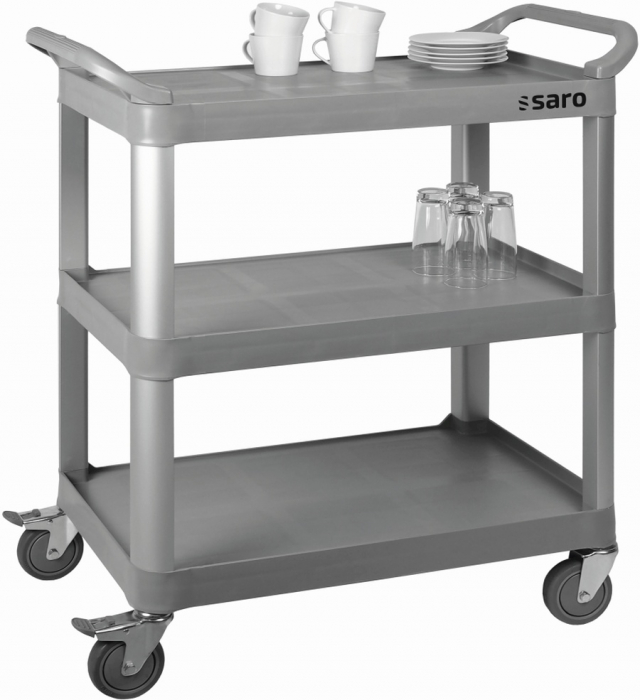 Servierwagen B 845 x L 430 x H 950 mm