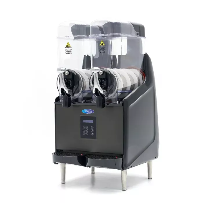Gastro Slush-Eis- & Granita-Maschine mit 2 × 12 Liter – digitales Display
