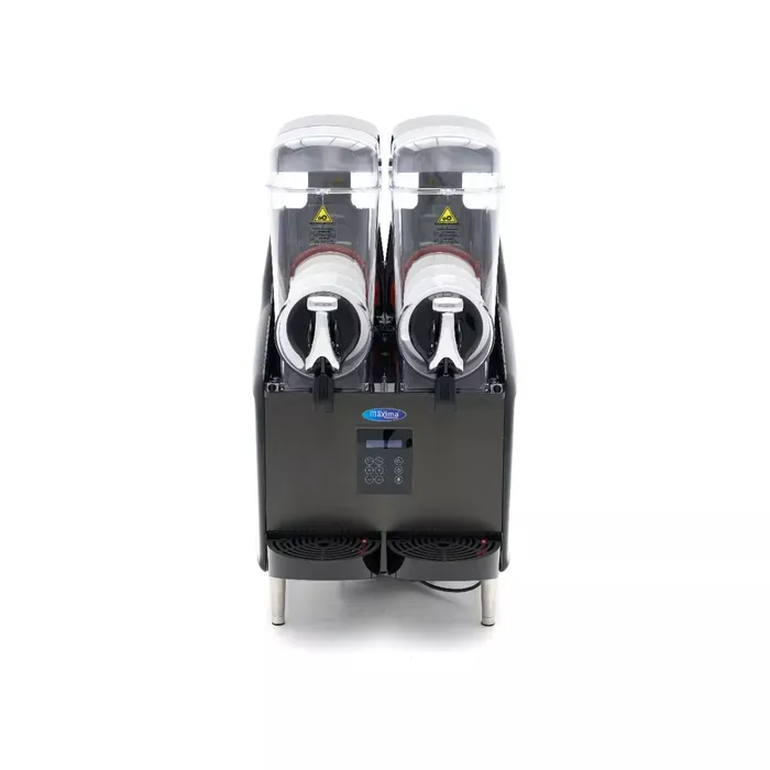 Gastro Slush-Eis- & Granita-Maschine mit 2 × 12 Liter – digitales Display