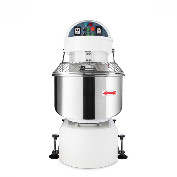 Teigknetmaschine - 100L - 64kg Teig - 2 Geschwindigkeiten - 400V