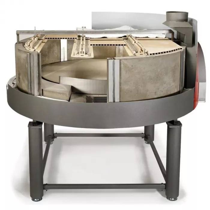 Holz und Gas Pizzaofen Pavesi PVP 130 ROUND | 10 bis 12 Pizzen
