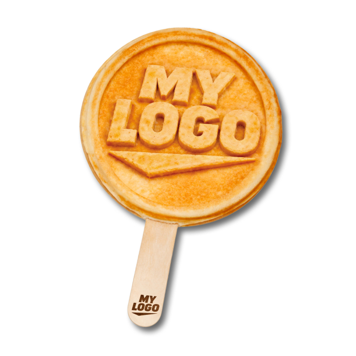 MyLogo Wafel 2go | Ontwikkeling van uw individuele wafelijzerplaat | Uw logo als wafel