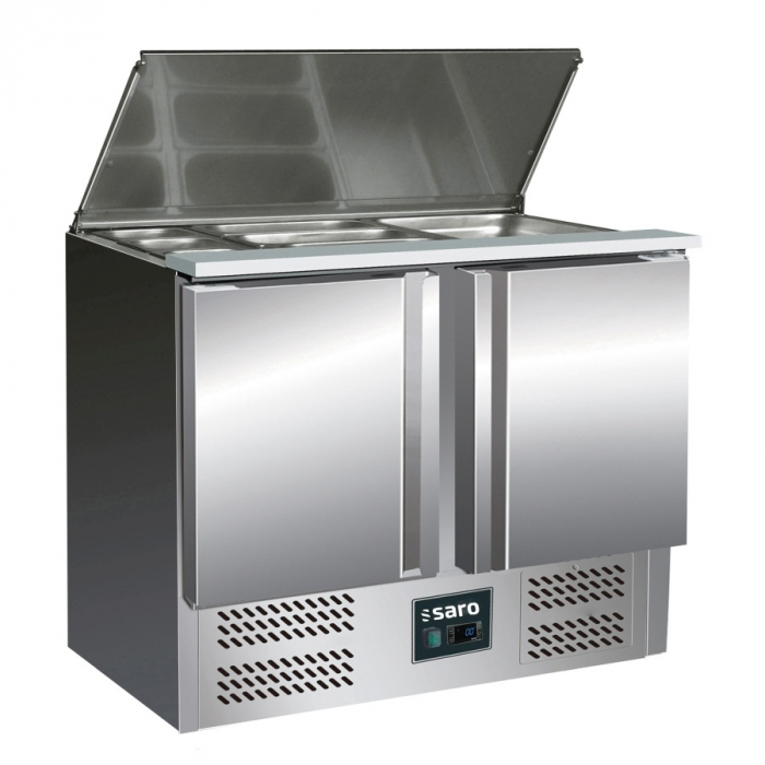 Saladette mit Polyethylen-Schneidebrett