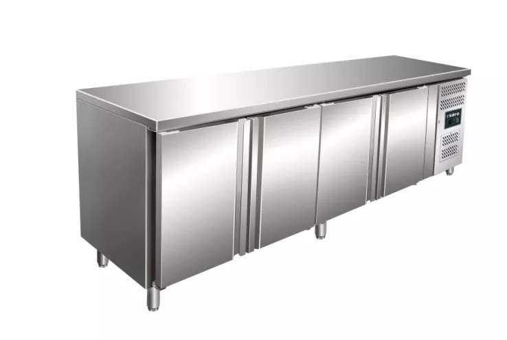 Tiefkühltisch 4-türig 476 L | B 2230 x L 700 x H 860 mm