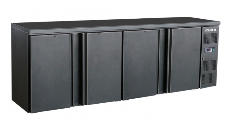 Barkühlschrank 4 Türen | B 2542 x T 513 x H 860 mm