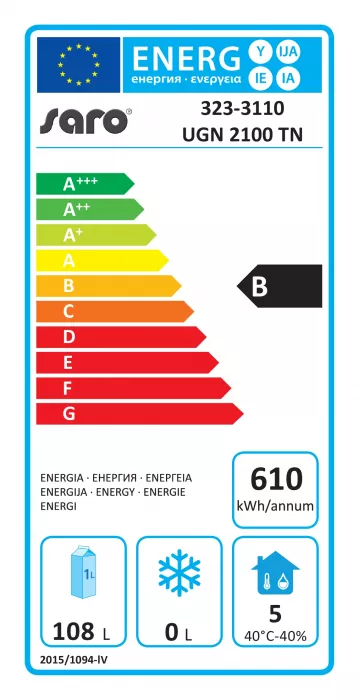 Unterbaukühltisch 214 Liter | B 1360 x L 700 x H 650 mm