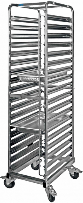 Regalwagen für Backbleche 600x400 mm | max.18xBackbleche
