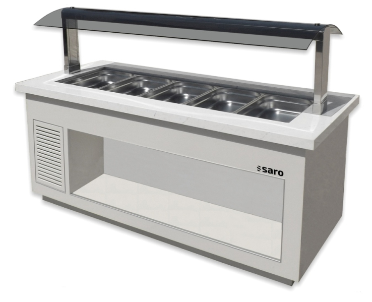Heet buffet 3x 1/1 GN wit