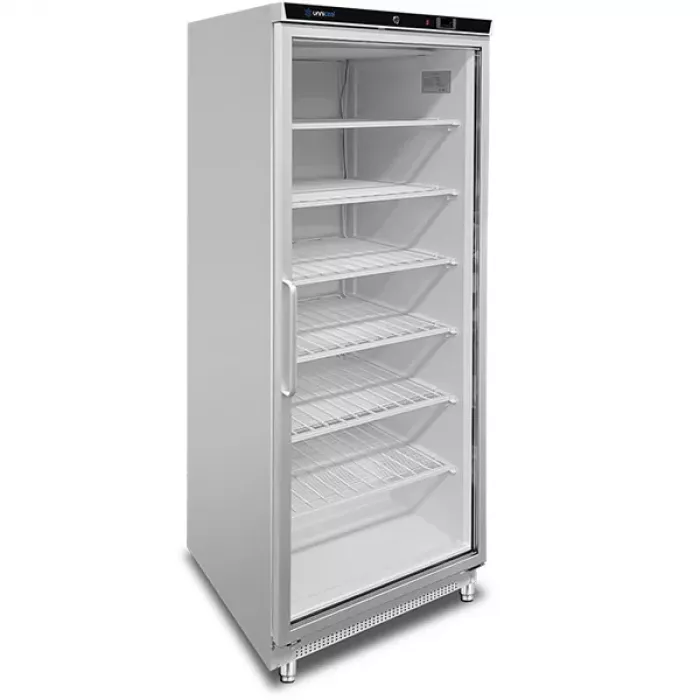 Gefrierschrank 630 l Glastür ventiliert, automatisch abtauend