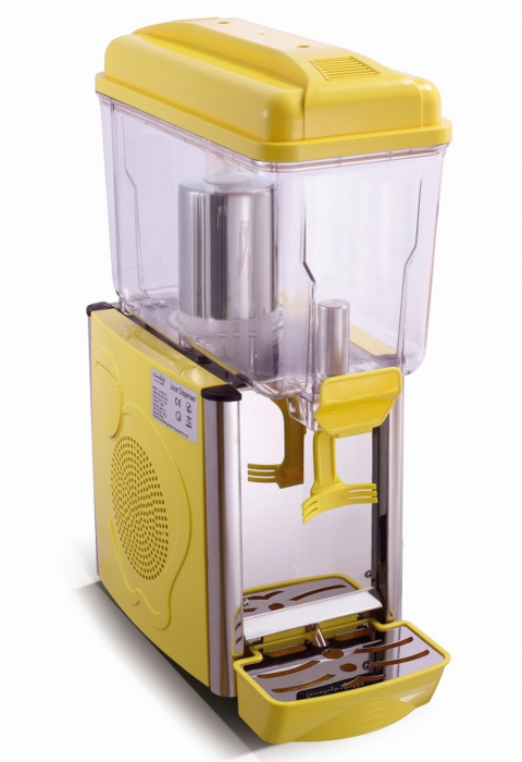 Kaltgetränke-Dispenser gelb 12 Liter