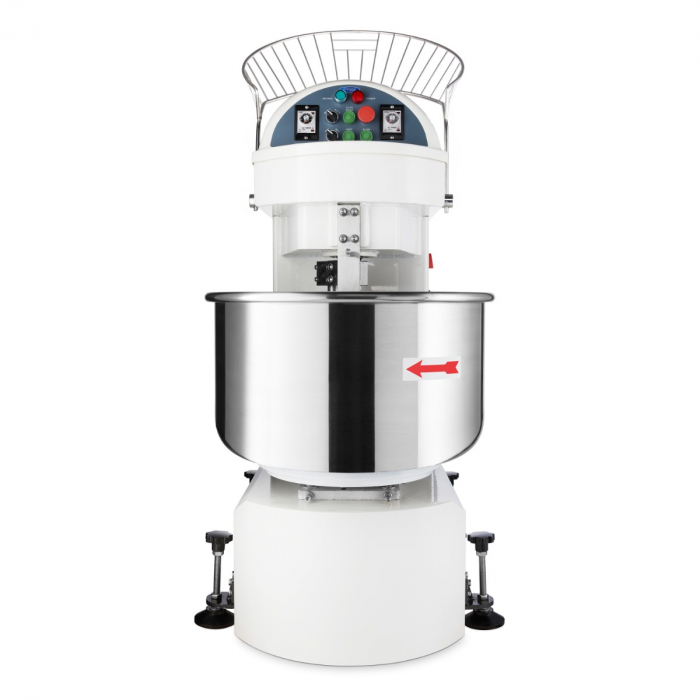 Teigknetmaschine - 100L - 64kg Teig - 2 Geschwindigkeiten - 400V