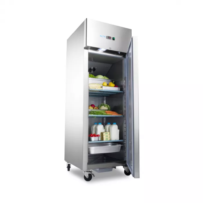 Kühlschrank - 600 l - 3 Einstellbare Regale (2/1 GN) - auf Rädern - inkl. Regale