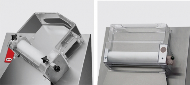 GMG Teigausrollmaschinen Ø 40cm | Teigstärke 1-4mm | Teiggewicht 100-700gr