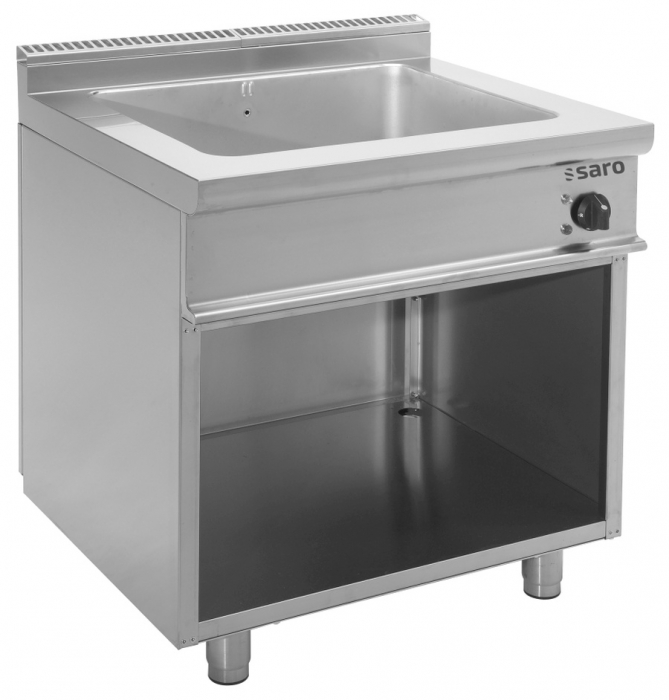 Bain Marie mit offenem Unterbau 17 L | 2/1 GN oder 2 x 1/1 GN