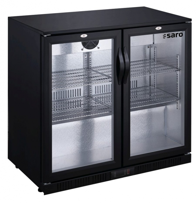 Barkühlschrank mit 2 Türen | B 900 x L 520 x H 850 mm