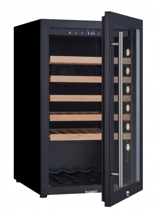 Weinlagerschrank schwarz | 118 L 40 Flaschen