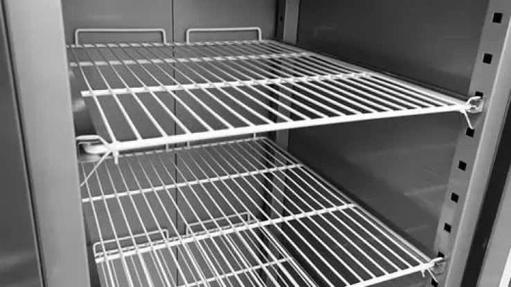 Kühlschrank 1 Tür 650 Liter Edelstahl leise LED Gewerbe