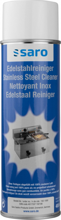 Edelstahl Reiniger R-50 400 ml - Hochwertiger Reiniger für Edelstahloberflächen