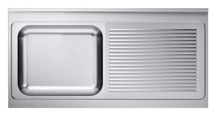 700 Spültischplatte 1 Links 1400