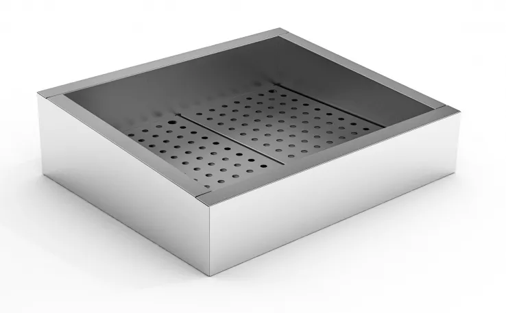 Gemahlenes Eis Behälter Schief 2/1