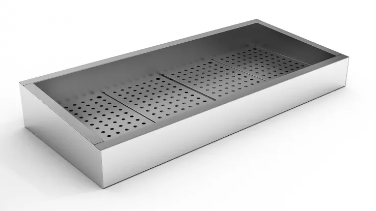 Gemahlenes Eis Behälter Schief 4/1