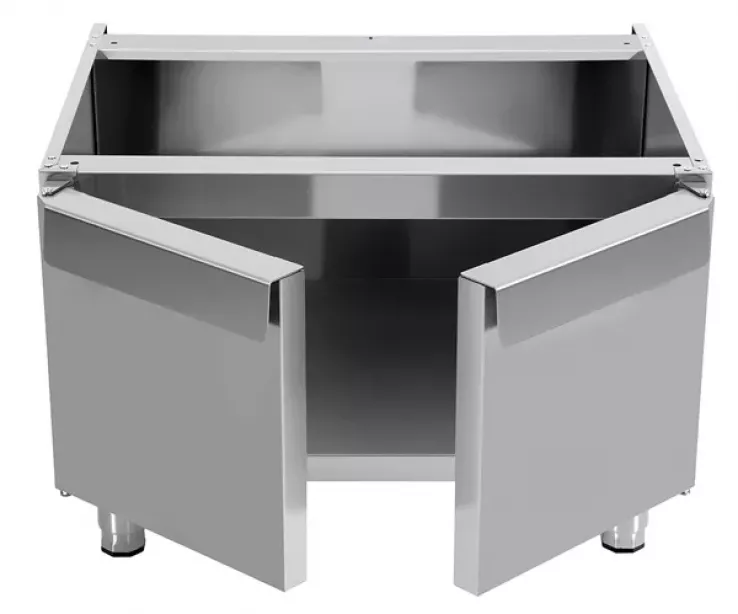 Unterbau Neutral 700 800 mm mit Türen für UnniCooking-Geräte