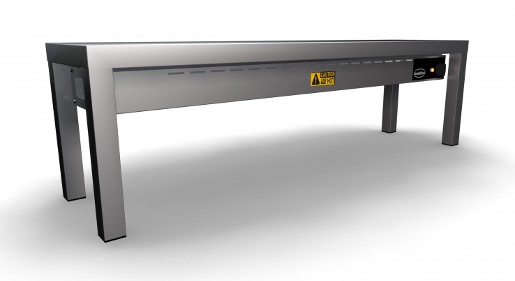 Aufsatzbord Keramisch Beheizt 1 Stufig 1200 3 Heaters Of 250W