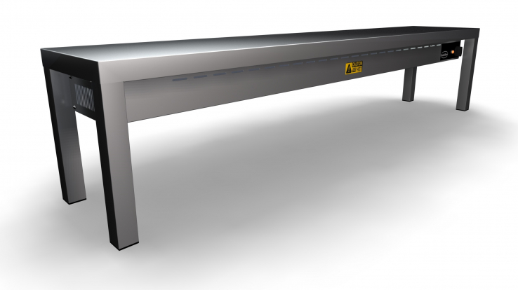 Aufsatzbord Keramisch Beheizt 1 Stufig 1600 4 Heaters Of 250W