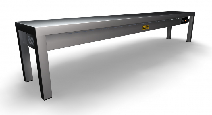 Aufsatzbord Keramisch Beheizt 1 Stufig 1800 5 Heaters Of 250W