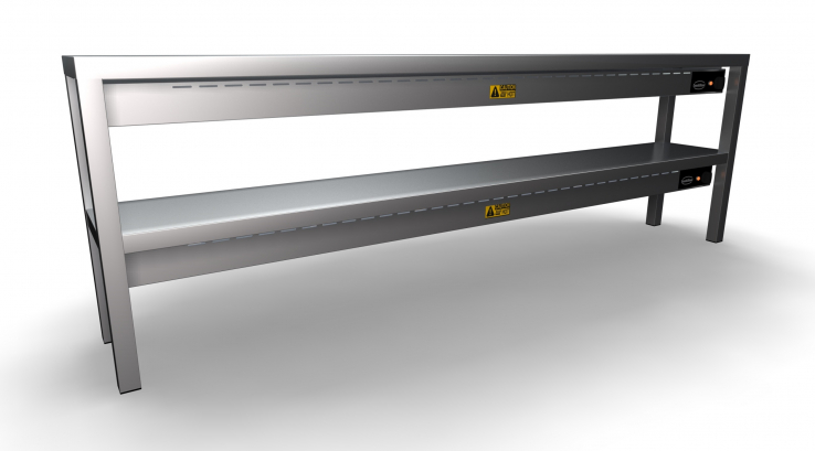 Aufsatzbord Keramisch Beheizt 2 Stufig 2000 12 Heaters Of 250W