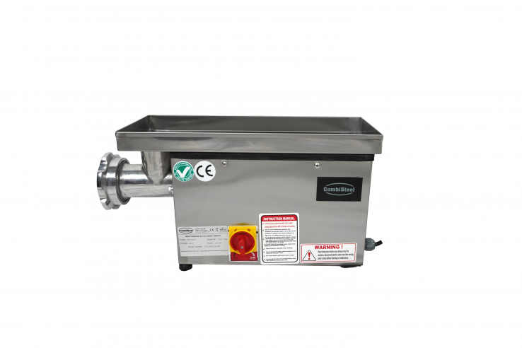 Fleischwolf, 75 kg/h, festes Kopfdesign, 0,37 kW, Edelstahl, 230 V