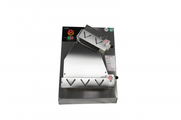 Teigausroller 30 cm – Edelstahl, 3 mm einstellbar, 0,18 kW