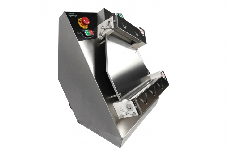 Teigausroller 30 cm – Edelstahl, 3 mm einstellbar, 0,18 kW