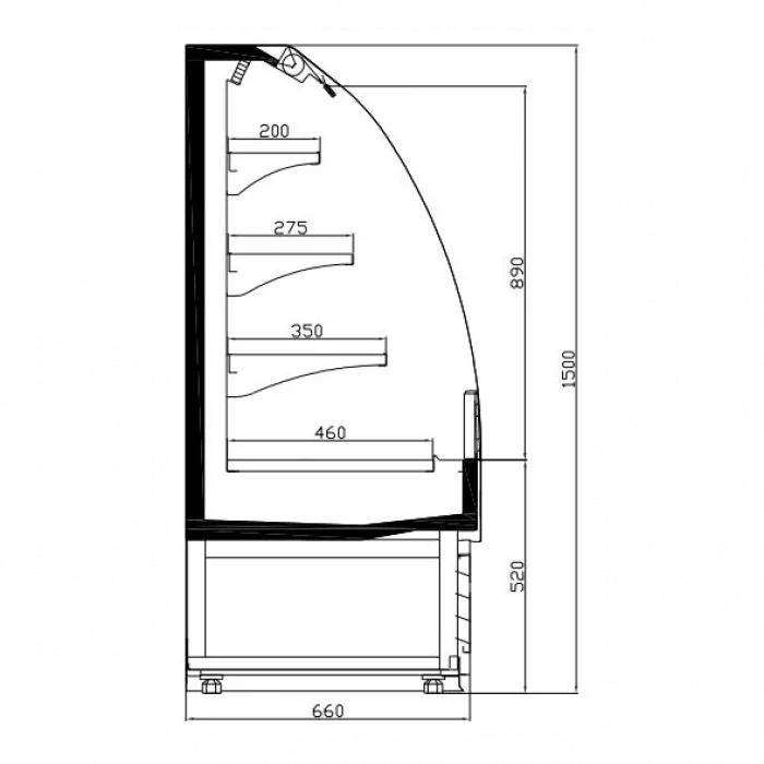 Kühlvitrine 1.5