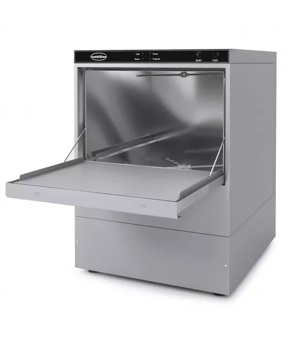 Geschirrspülmaschine – 30 Körbe/h mit Spülmitteldosierer, 230 V