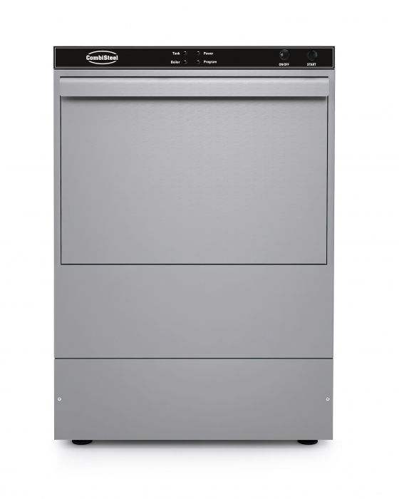 Geschirrspülmaschine – 500×500 mm Korb, 30 Körbe/Stunde, 3,6 kW