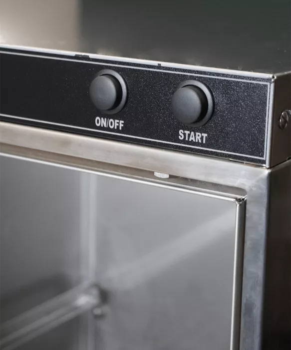 Geschirrspülmaschine – 500×500 mm Korb, 30 Körbe/Stunde, 3,6 kW