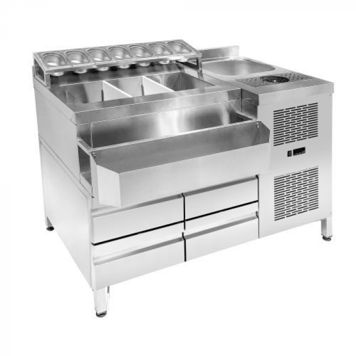 Cocktailstation 1340 – All-in-One Profi-Barmodul