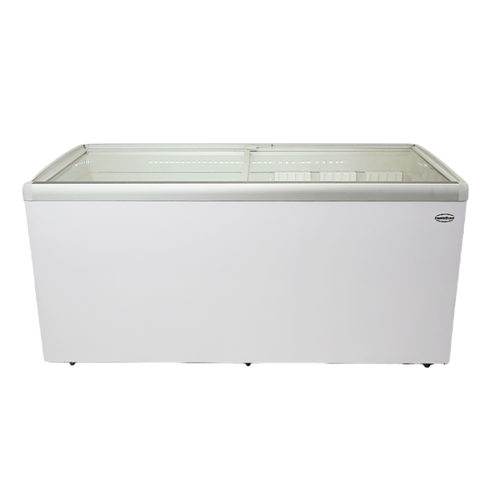 Gefrierschrank Lotte-516 mit Glasdeckel – 516L Kühl- & Gefriertruhe