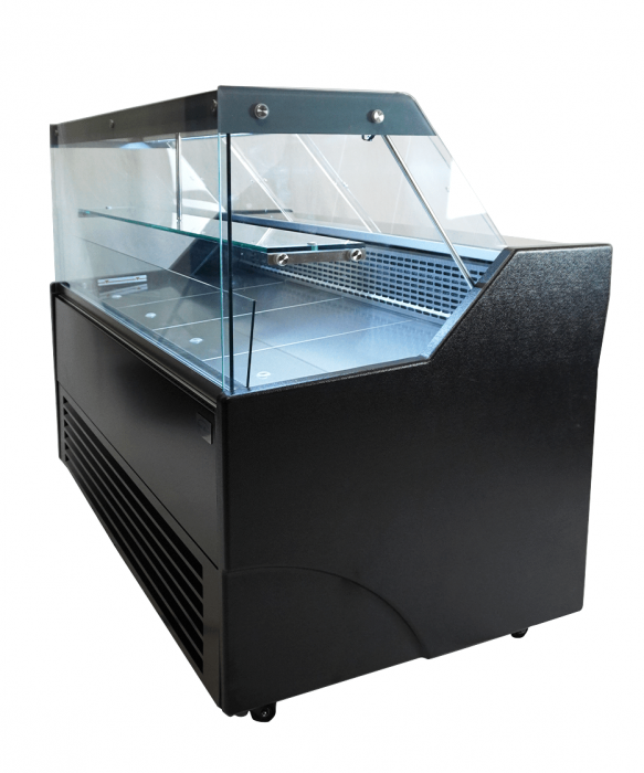 Kühlvitrine 110 l – Wesley 1.3 – Umluft – LED