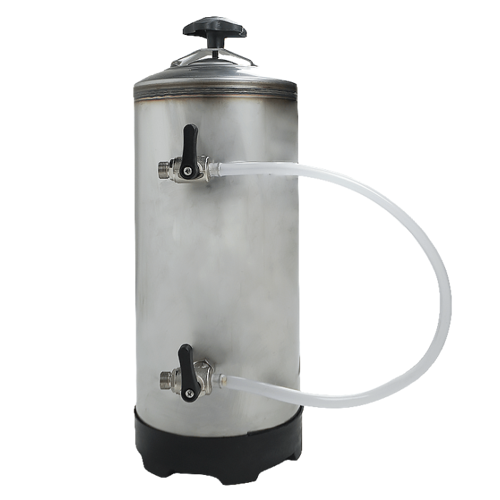 Wasserenthärter 12 Liter Edelstahl AISI 304 – Kompakt & Professionell