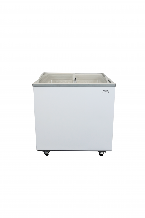 Tiefkühltruhe Glasdeckel 198 L