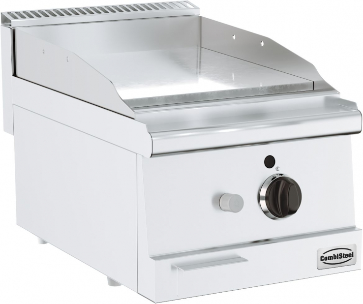 Base 600 Gas Grillplatte Chrom