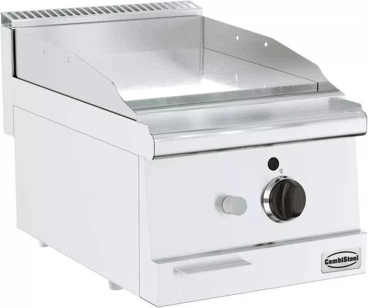 Base 600 Gas Grillplatte Chrom