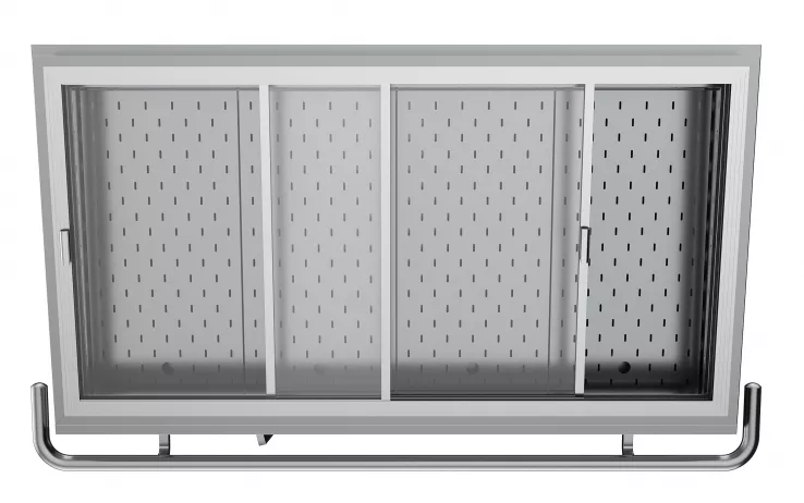 Gekühlte Fischtheke