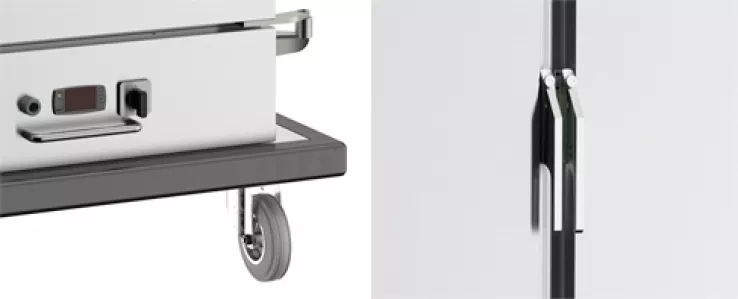 Bankett Wagen Warm 15X 2/1Gn