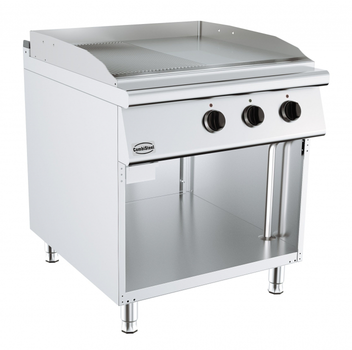 Base 900 El. Grillplatte Glatt/Gerillt