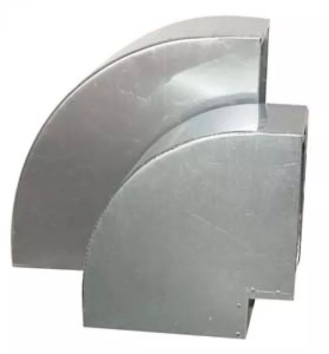 90° Kurve Viereckig 150