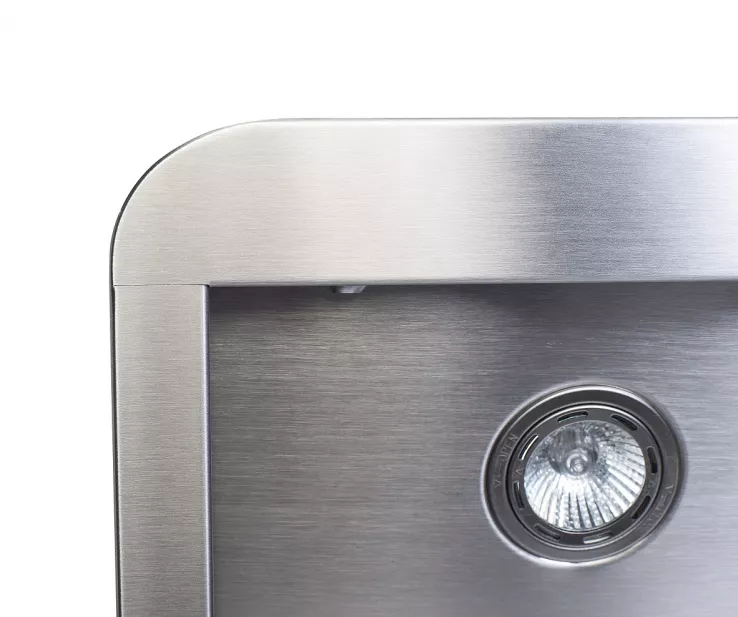 Wandhaube Edelstahl 900